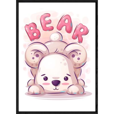 Bear animal painting – 23x32 4307
