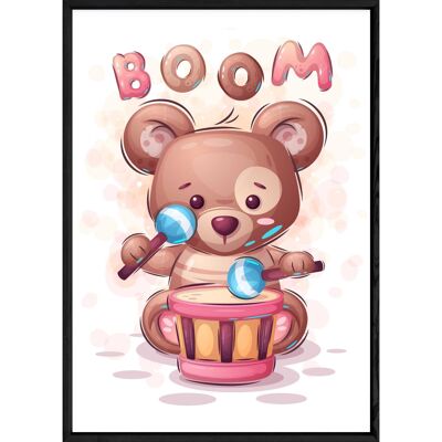 Bear animal painting – 23x32 4683