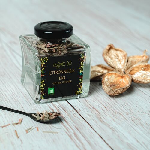 Citronnelle en tige bio