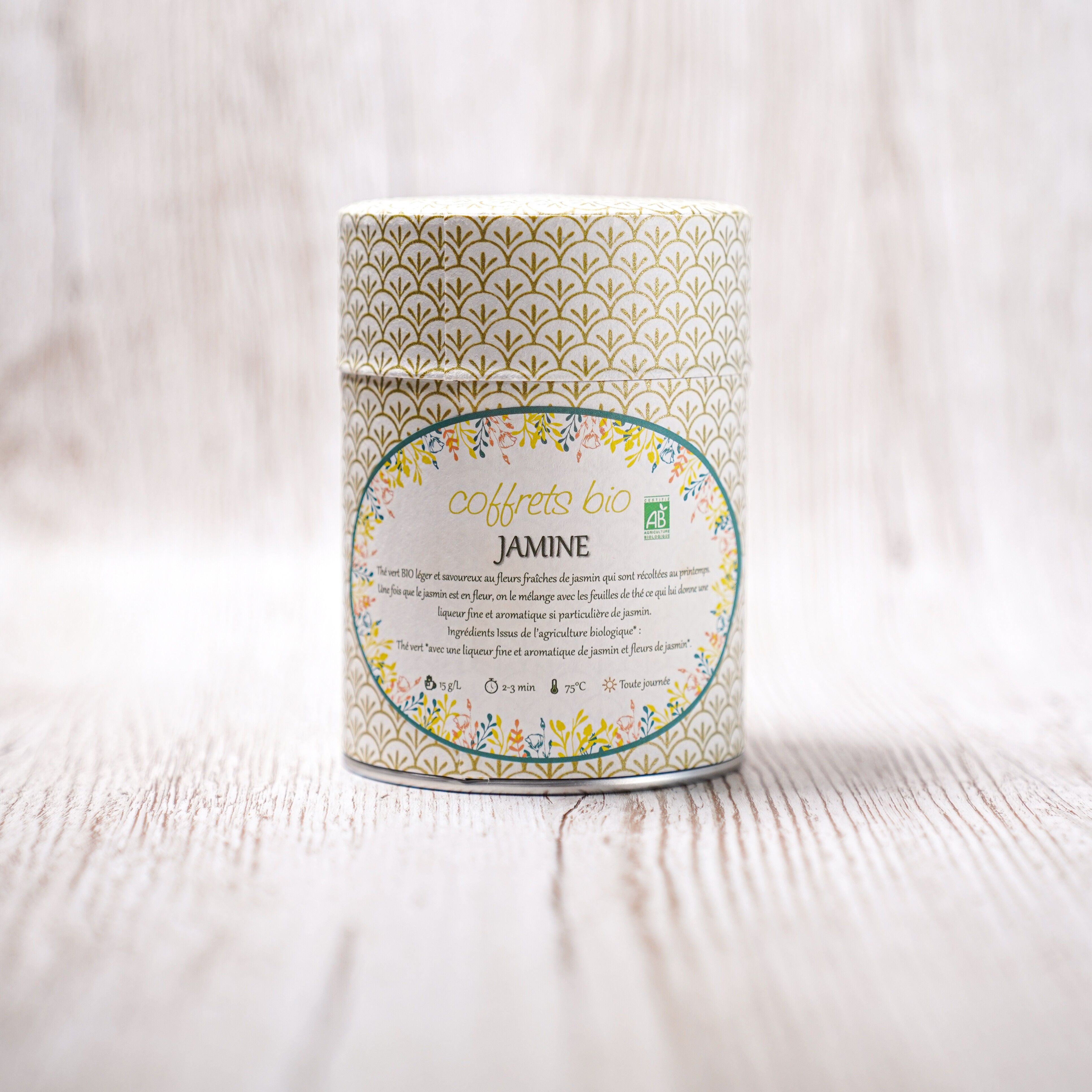 Thé vert jasmine bio