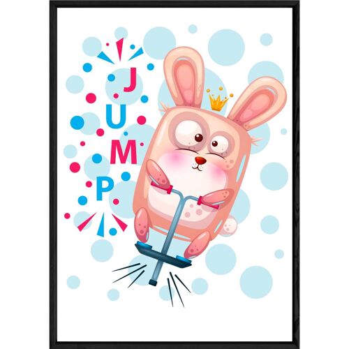 Tableau animal lapin – 23x32 4120