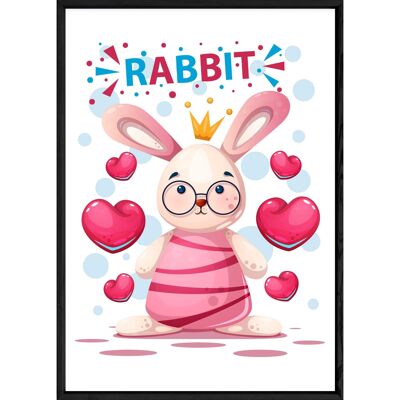 Rabbit Animal Painting – 23x32 3707