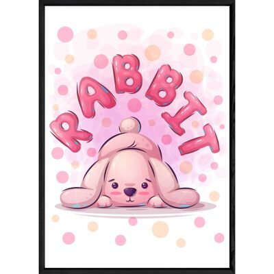 Rabbit Animal Painting – 23x32 4192