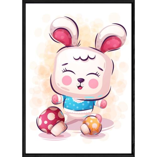 Tableau animal lapin – 23x32 791483