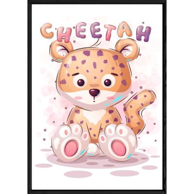 Cheetah animal painting – 23x32 4736