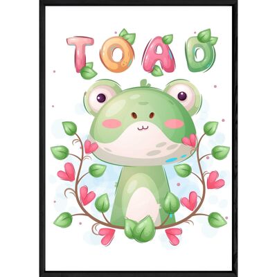 Animal painting frog – 23x32 994922