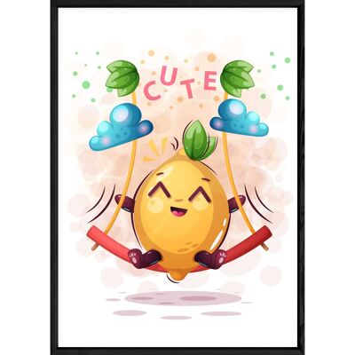 Zitronenfruchtmalerei – 23x32 4229