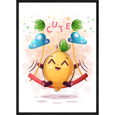 Tableau fruit citron – 23x32 4229