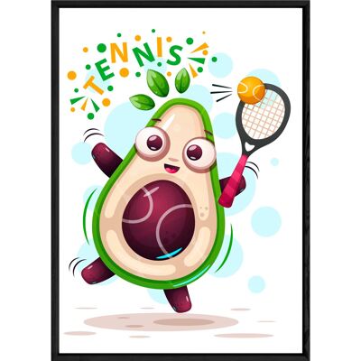 Avocado-Fruchtmalerei – 23x32 4136