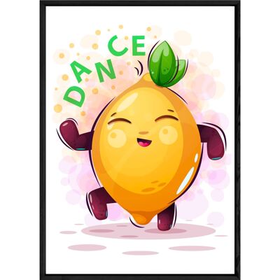 Zitronenfruchtmalerei – 23x32 4098