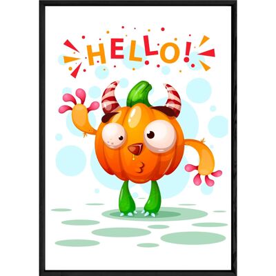 Pumpkin fruit painting – 23x32 3797