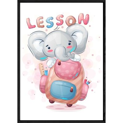 Elephant animal painting – 23x32 4759