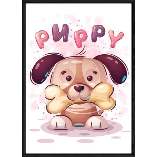 Tableau animal chien – 23x32 4629