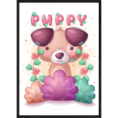 Animal painting dog – 23x32 4767