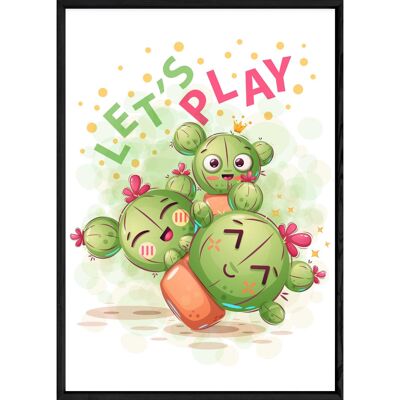 Cactus plant painting – 23x32 4244