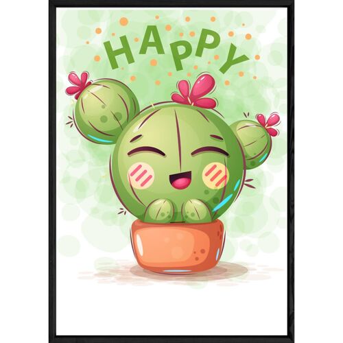 Tableau plante cactus – 23x32 4190