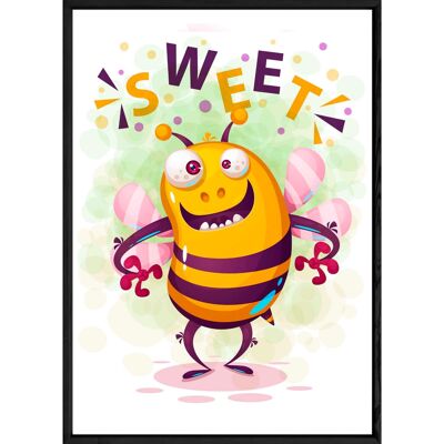 Bee painting – 23x32 4031