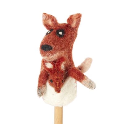 Finger puppet kangaroo