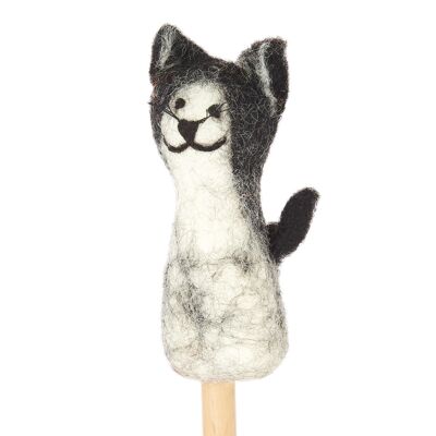 Finger puppet cat