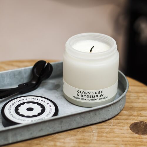 Clary Sage & Rosemary Travel Candle