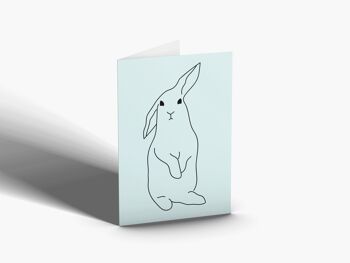 Cartes de voeux d'animaux minimalistes 6