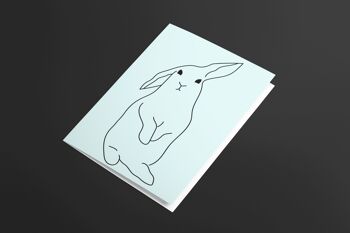 Cartes de voeux d'animaux minimalistes 12