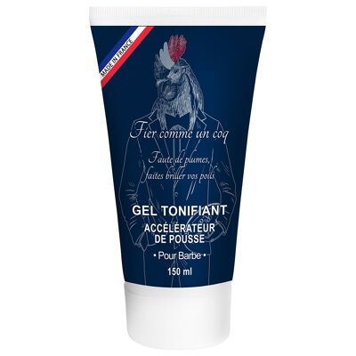 Gel tonifiant accélérateur de pousse de barbe