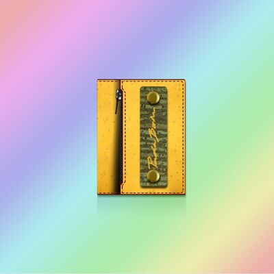Cork wallets - Yellow
