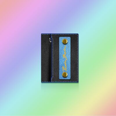 Recycled plastic wallets - Black