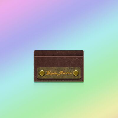 Cork card holders - Brown