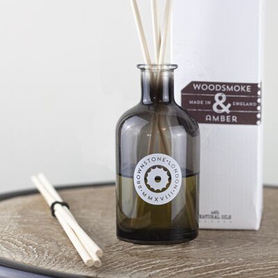 Woodsmoke & Amber Reed Diffuser - 100ml