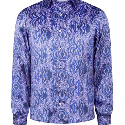 Hypnotic purple silk shirt