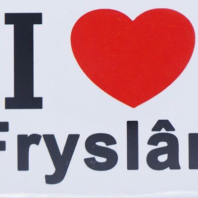 Kühlschrankmagnet Ich liebe Fryslân