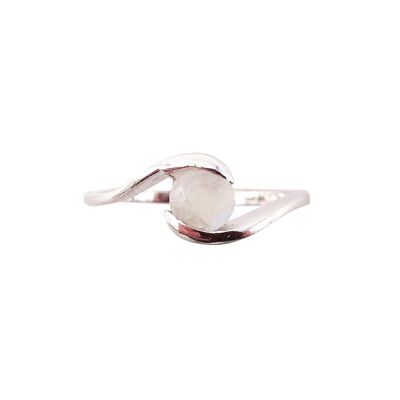 Moonstone Ring "Doriane" - 925 Silver