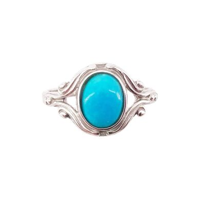 Bague Turquoise "Honorine" - Argent 925