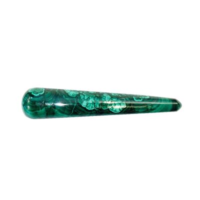 Malachite massage stick