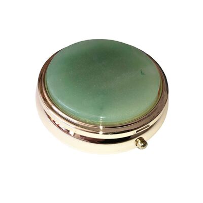 Pill Box - Green Aventurine