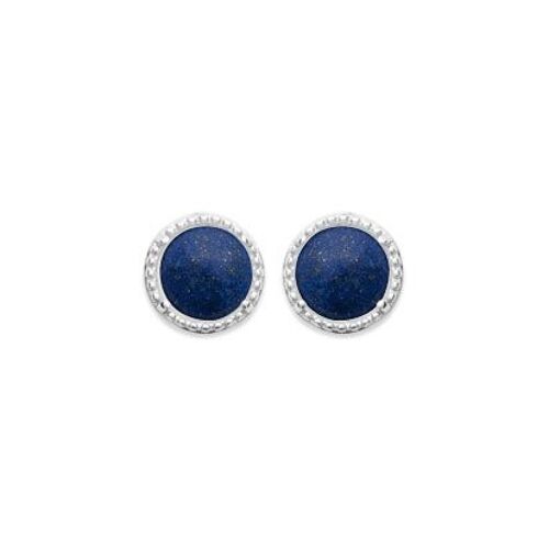 Boucles d'Oreilles Lapis-lazuli "Constantine" - Argent 925