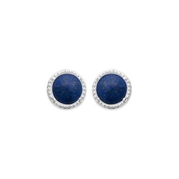 Boucles d'Oreilles Lapis-lazuli "Constantine" - Argent 925 1