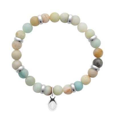 Amazonite Bracelet and Rings "For Him"