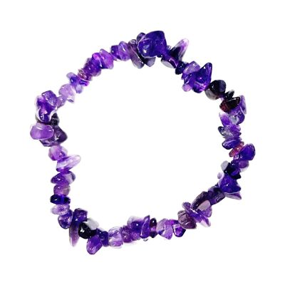 Amethyst Bracelet - Baroque 19cm