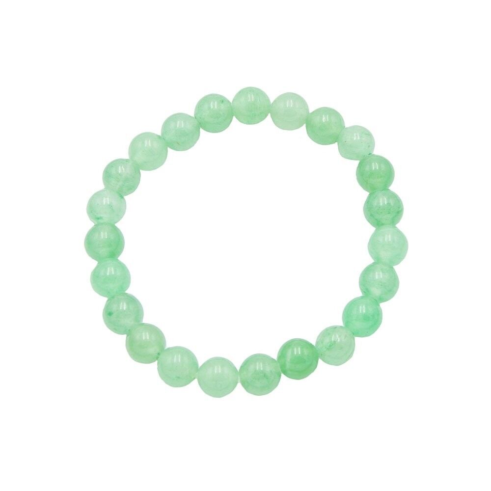 Bracelet Aventurine - Pierres boules 8mm - 20 cm- S