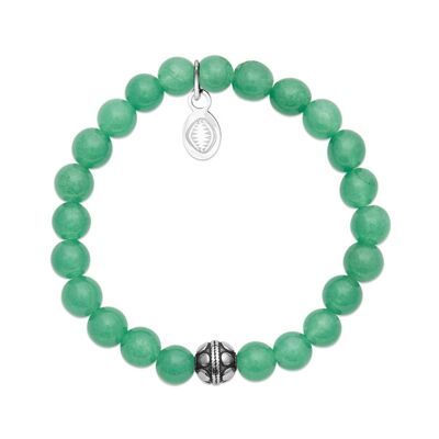 Green Aventurine and Sphere Bracelet "For Her"