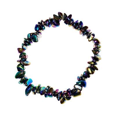 Rainbow Hematite Bracelet - Baroque 19cm