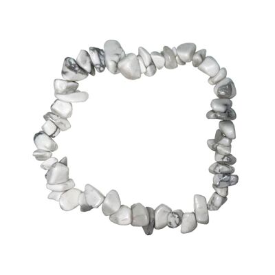 Bracelet Howlite - Baroque 19cm