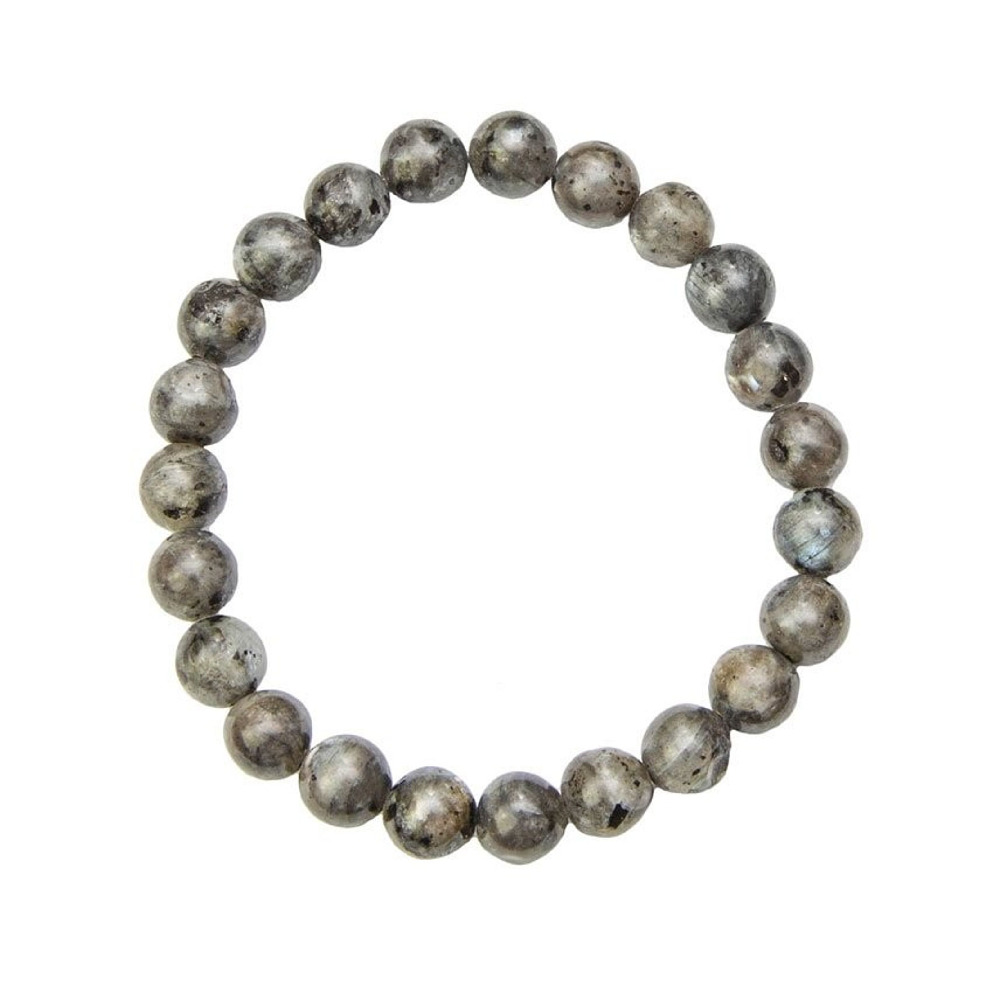 Buy wholesale Labradorite bracelet with inclusions - 8mm ball