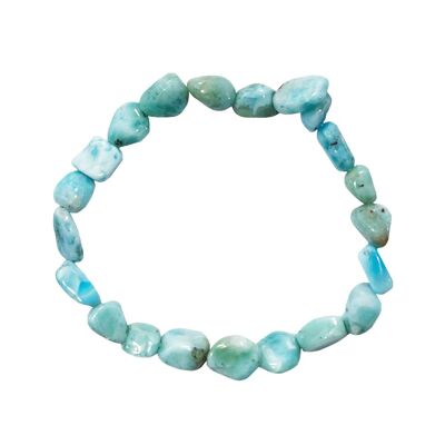 Larimar-Armband - Nugget-Steine