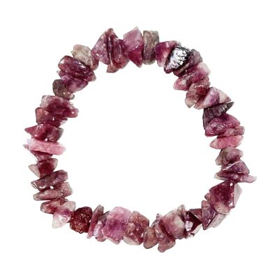 Bracelet Lépidolite - Baroque 19cm