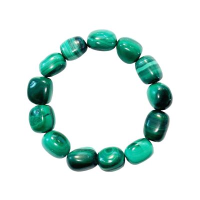 Bracciale Malachite - Pietre Nugget