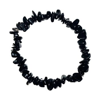 Bracelet Obsidienne - Baroque 19cm 1
